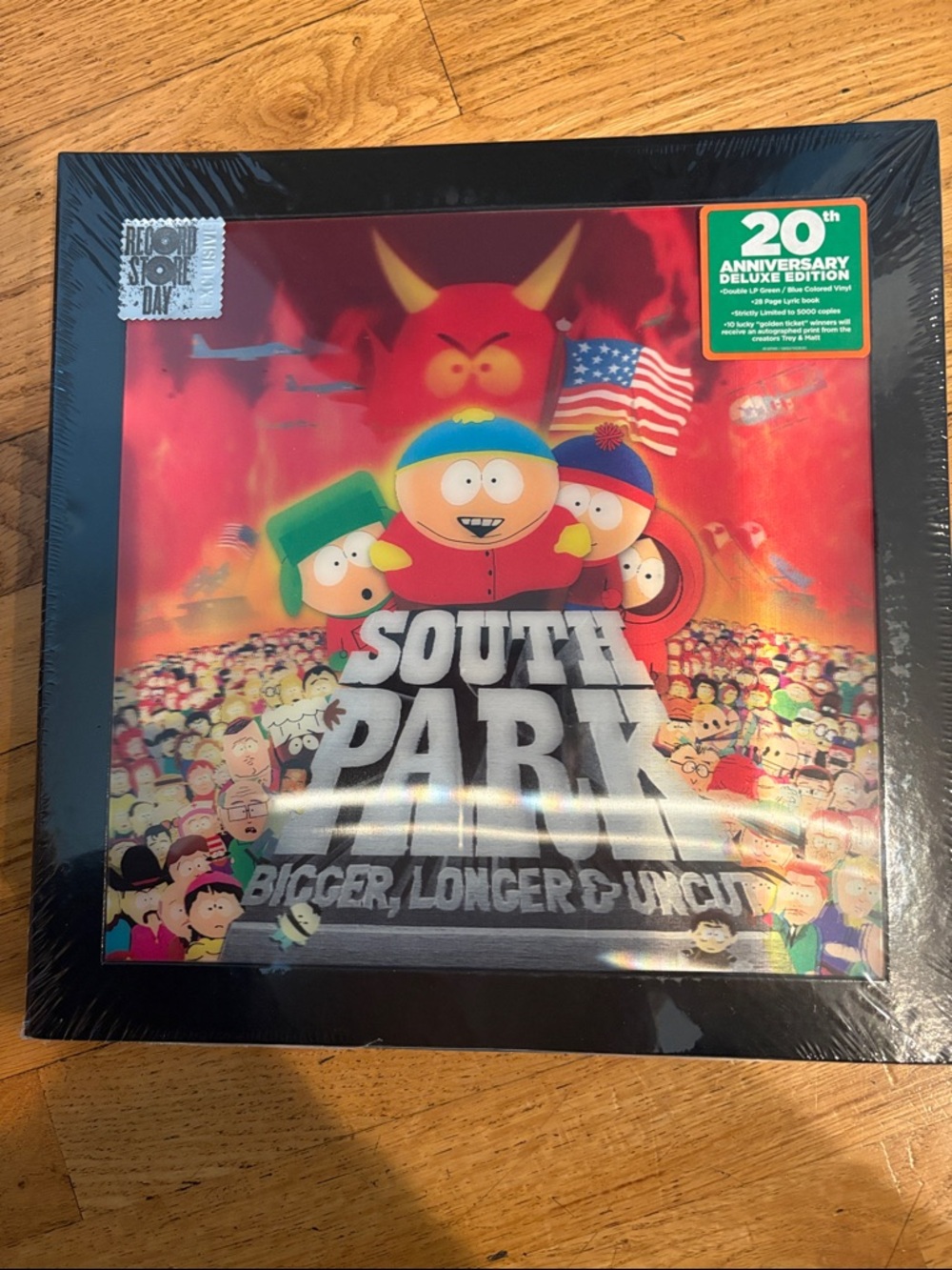 South Park 20th Anniversary Deluxe Edition Vinyl - Red Cover